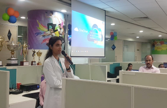 Health awareness talk on cancer